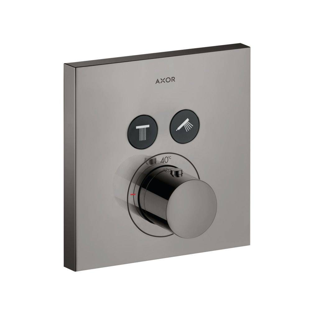ShowerSelect Square Thermostat Unterputz für 2 Verbraucher