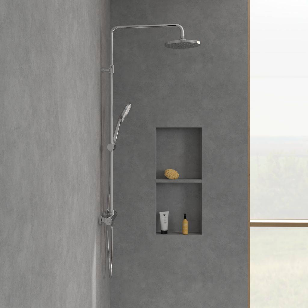 Universal Showers Handbrause mit 3 Strahlarten