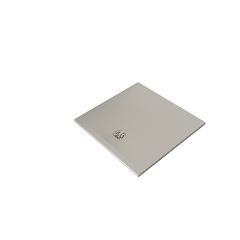 KLUDI TERRA Duschwanne 90 x 90cm Abflussabdeckung Matt Light Dove(Grau)