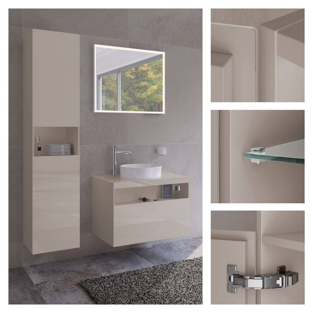 KEUCO Stageline Hochschrank 2-türig