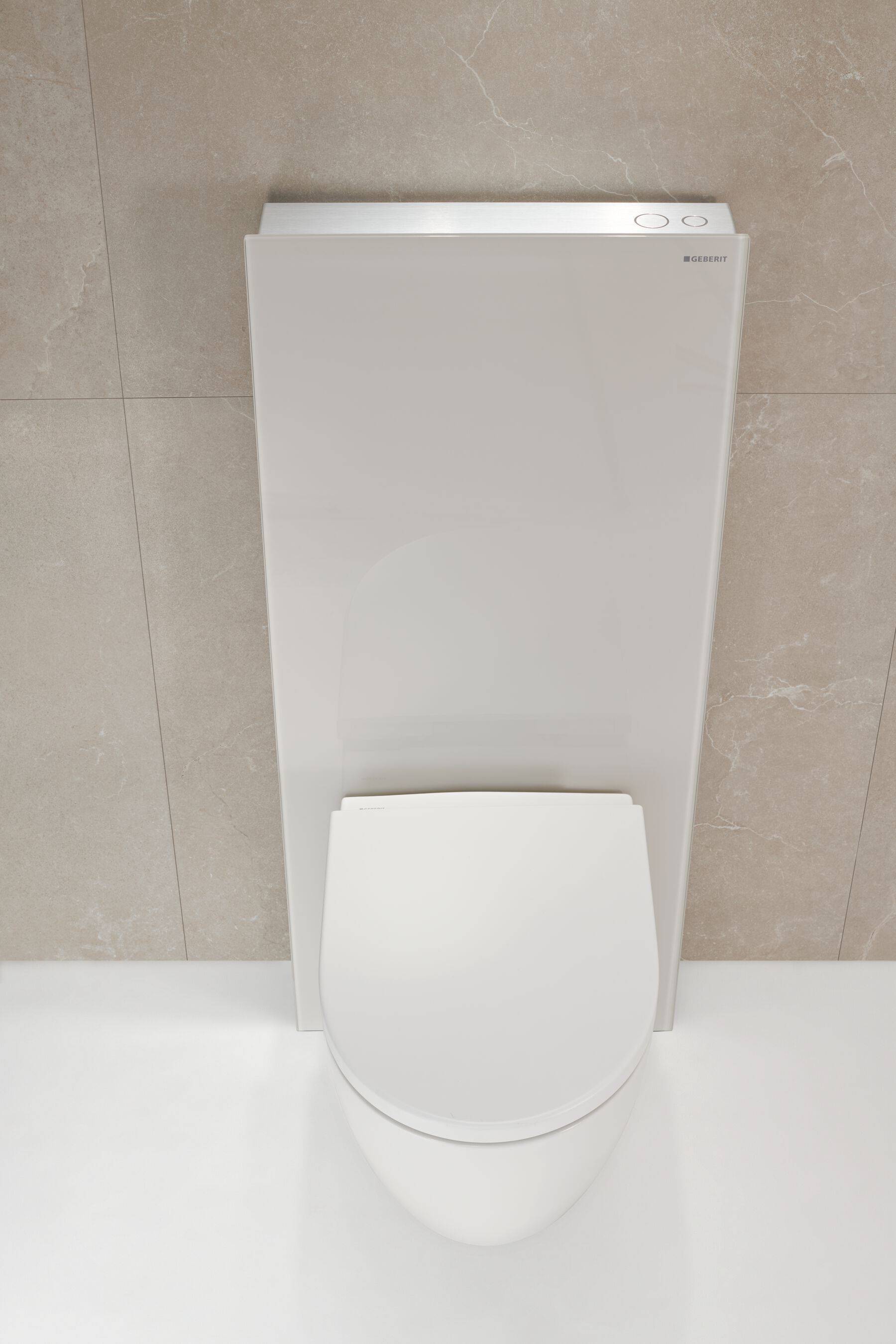 iCon Set Wand-WC Tiefspüler, verkürzte Ausladung, Rimfree, mit WC-Sitz