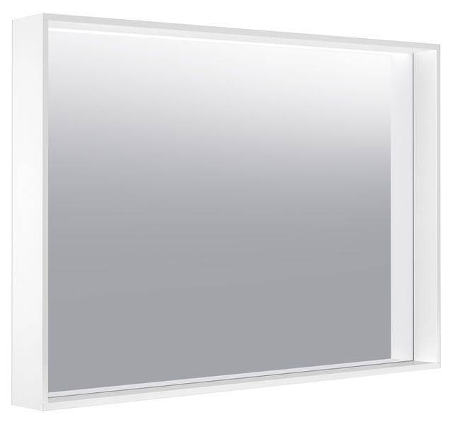X-Line Kristallspiegel unbeleuchtet  1000 x 700 x 105mm, Aluminium lackiert Anthrazit