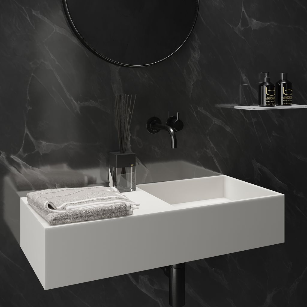 Wandwaschbecken Solidplan-75