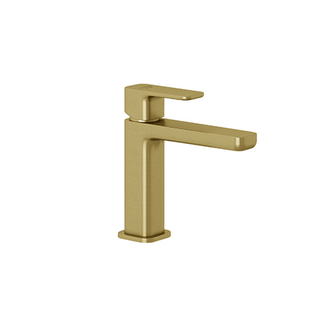 KLUDI Renon Waschtisch-Einhandmischer 110 brushed gold