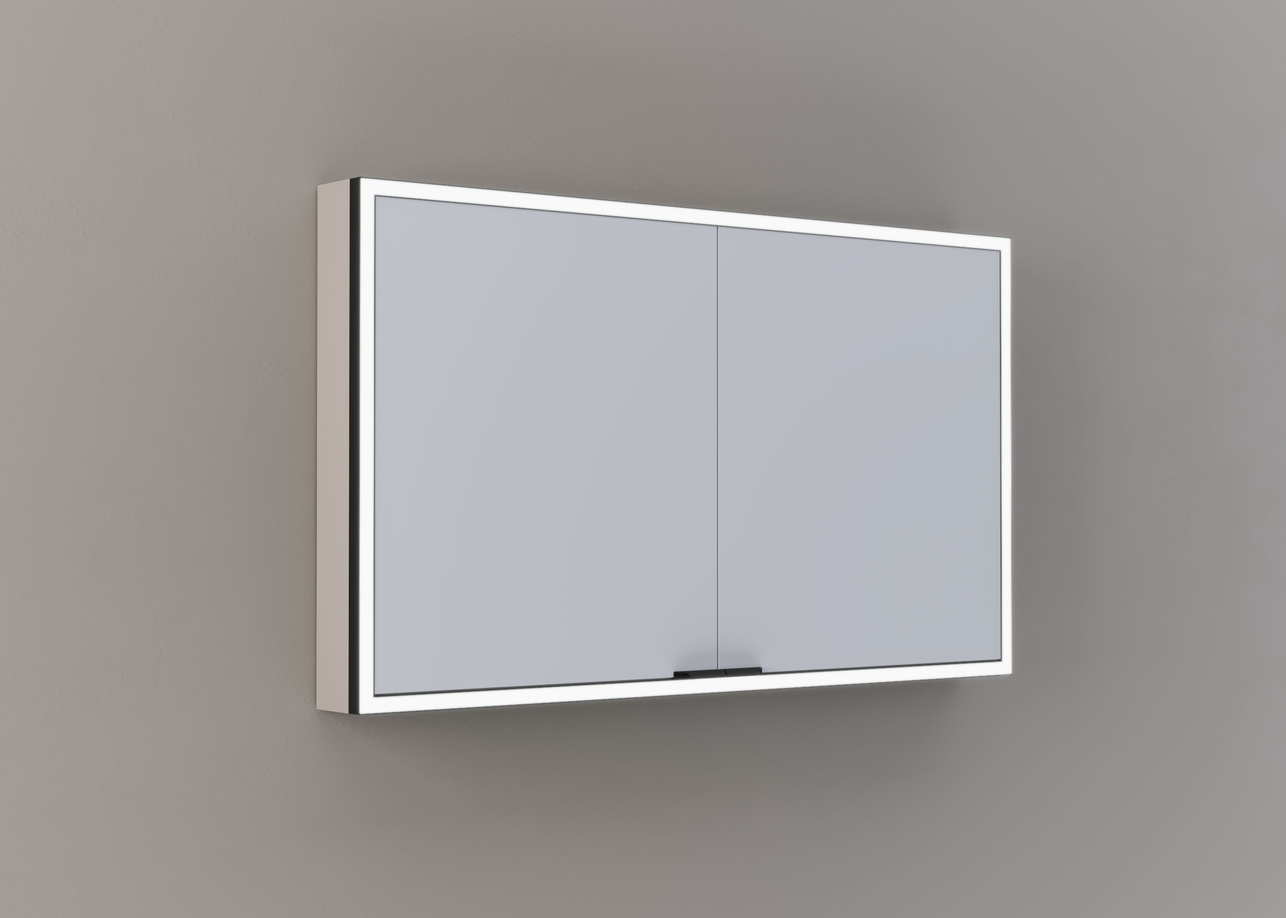 Thebalux Sunny Solana Aufputz-Spiegelschrank 120cm Sahara Sand