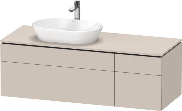 L-Cube Waschtischunterbau für Konsole 1420 x 550mm