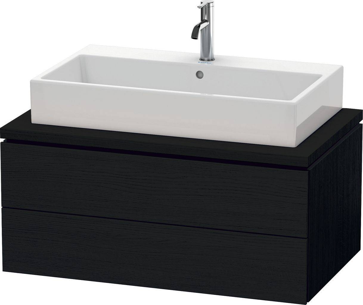 Duravit L-cube Waschtischunterbau für Konsole LC 5818, 2 Schubkästen, 920 x 547mm