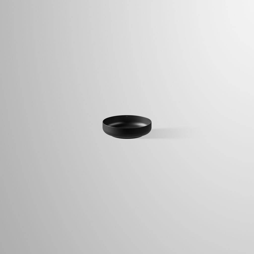 Arkta Aufsatzbecken 400mm, Distanzring schwarz