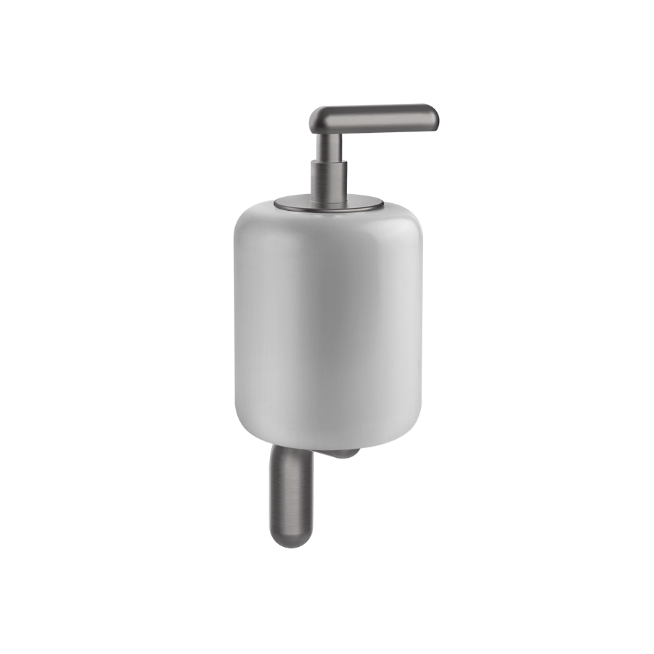 Gessi Goccia Seifenspender Metall schwarz gebürstet