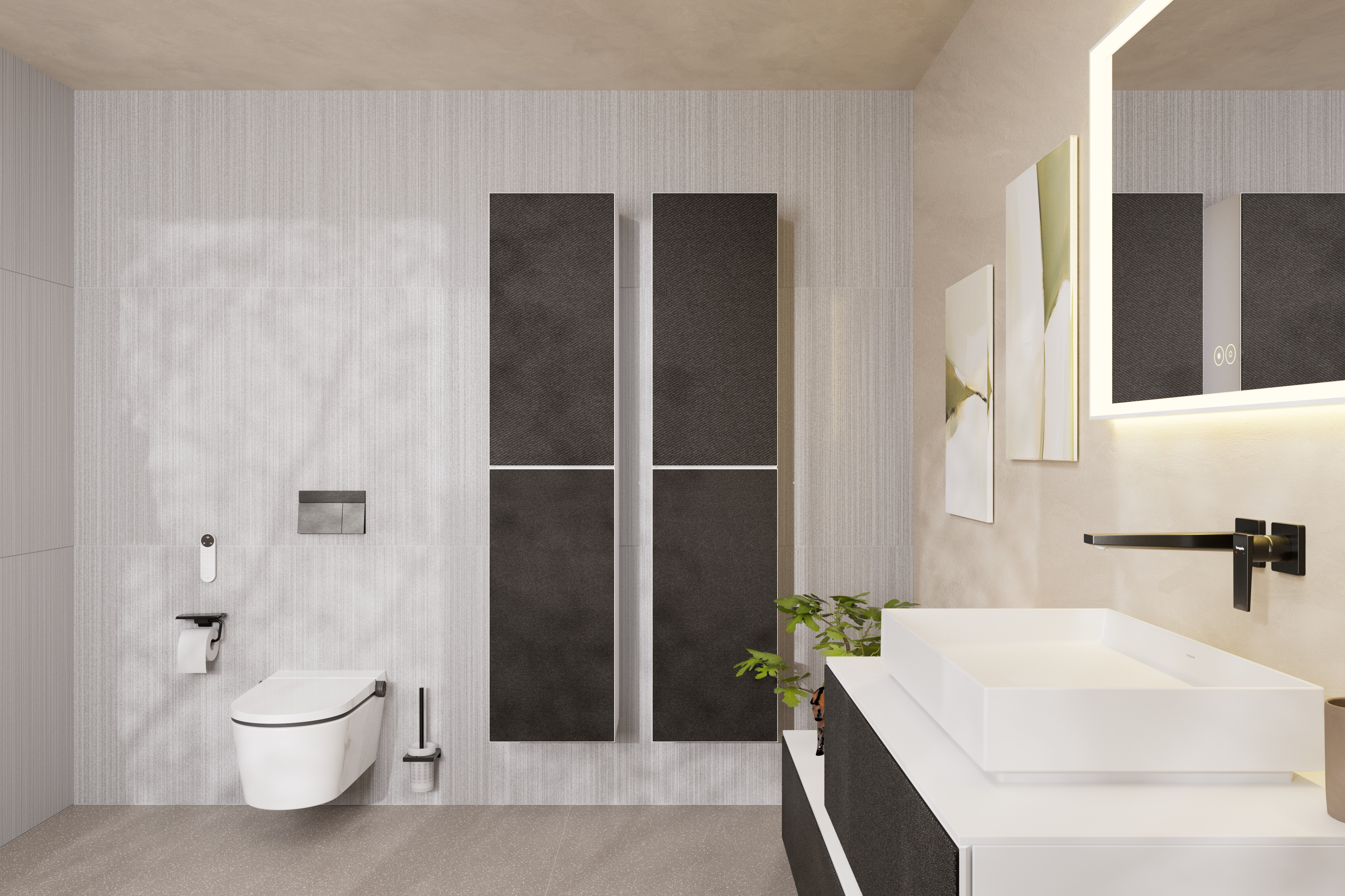 LavaPura Element S Wand-Dusch-WC