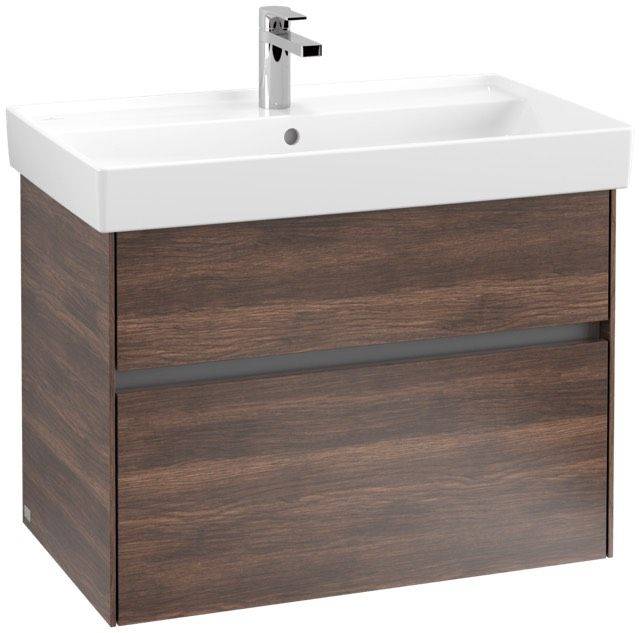 Villeroy & Boch Collaro Waschtischunterschrank 754 x 546 x 444mm, mit LED Beleuchtung