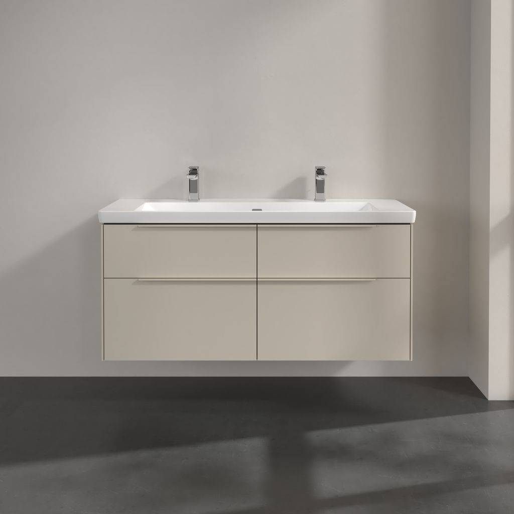 Villeroy & Boch Subway 3.0 Waschtischunterschrank 1272 x 576 x 478mm, mit LED Beleuchtung