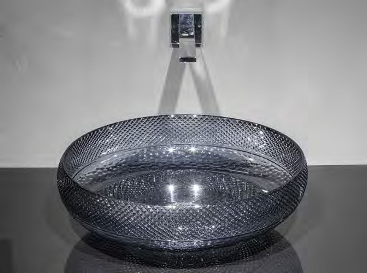 Glassdesign SCENIC Aufsatzbecken Cristallo de Medici