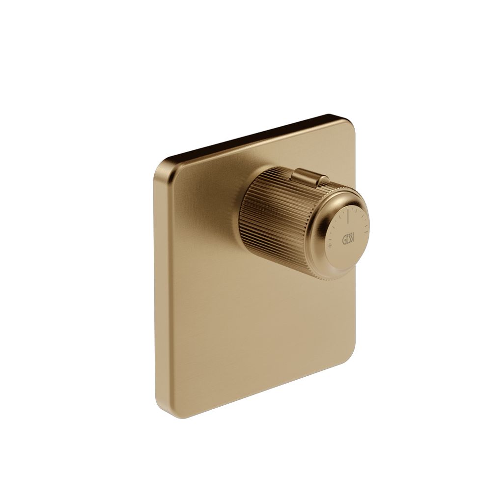 Gessi Venti20 Thermostat warm bronze gebürstet PVD