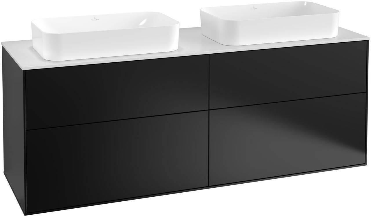 Villeroy & Boch Finion Waschtischunterschrank 1600 x 603 x 501mm, Abdeckplatte weiß matt