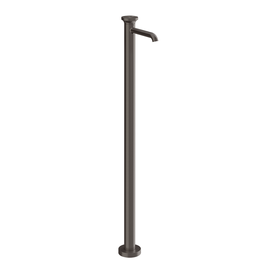 Gessi ORIGINI freistehender Waschtisch-Einhebelmischer metall schwarz gebürstet
