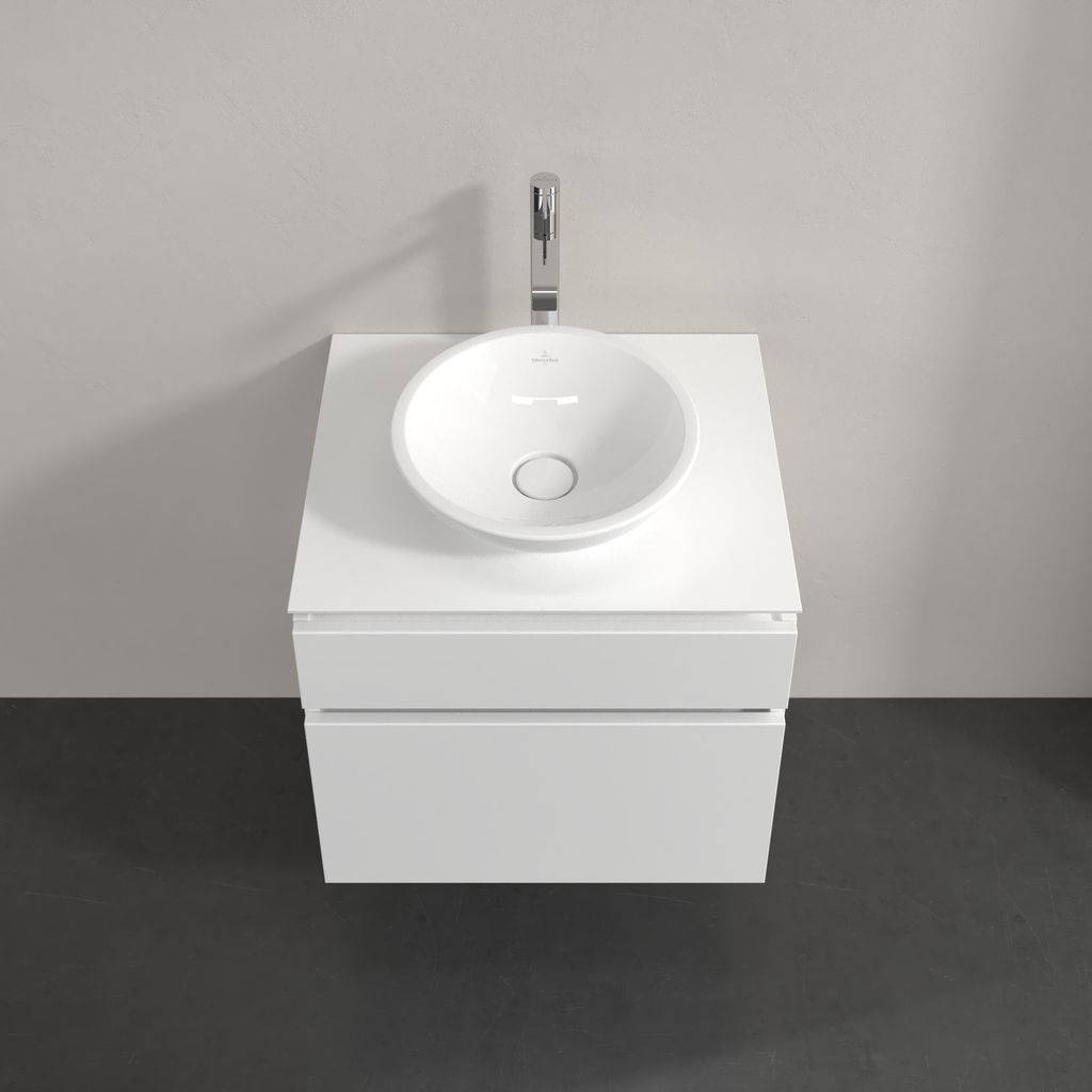 B56800DH_02 Legato Waschtischunterschrank 600x550x500 mit 2 Auszügen