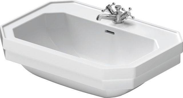 Serie 1930 Waschtisch 700 x 500mm mit Überlauf und Hahnlochbank