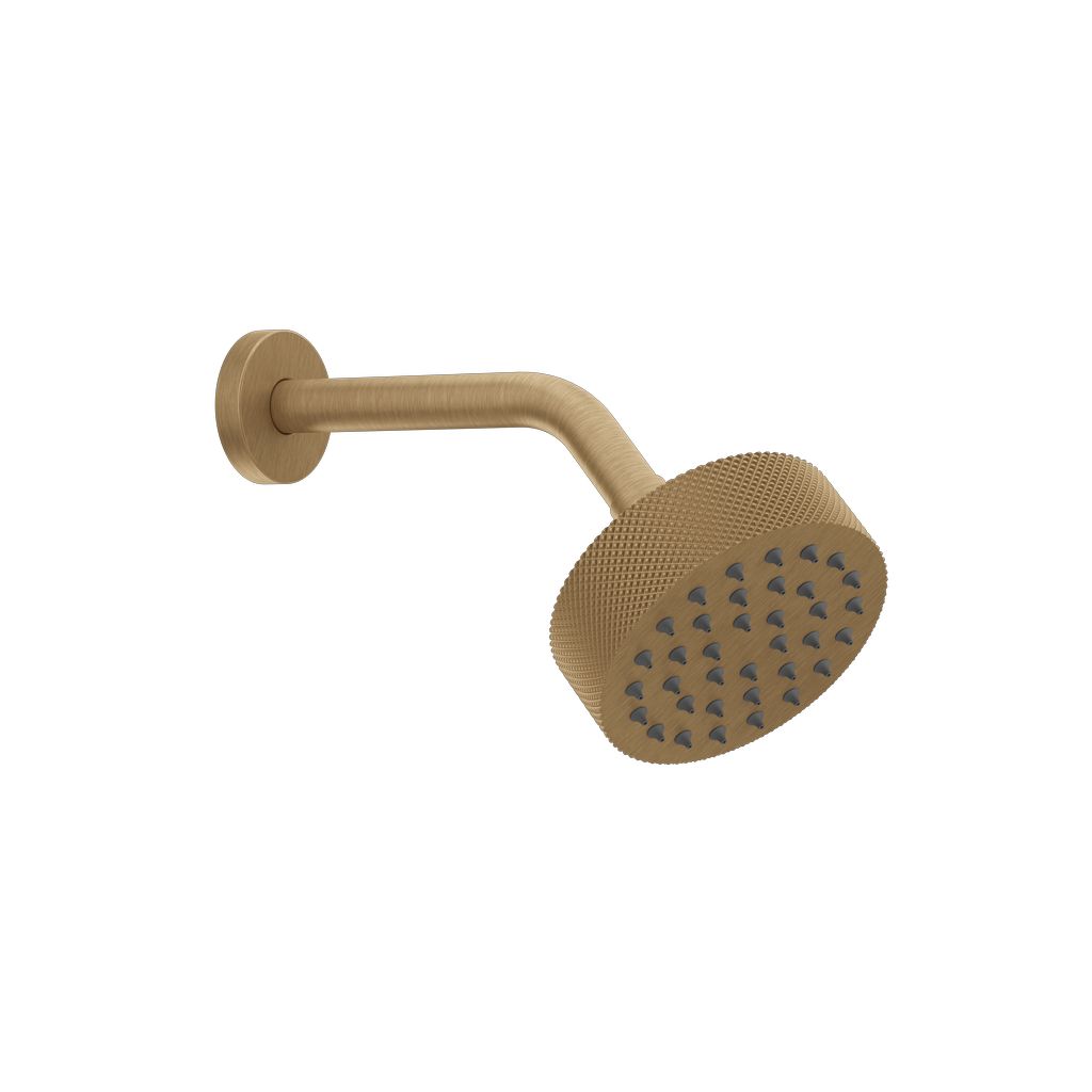 Gessi Anello Kopfbrause Regen warm bronze gebürstet PVD