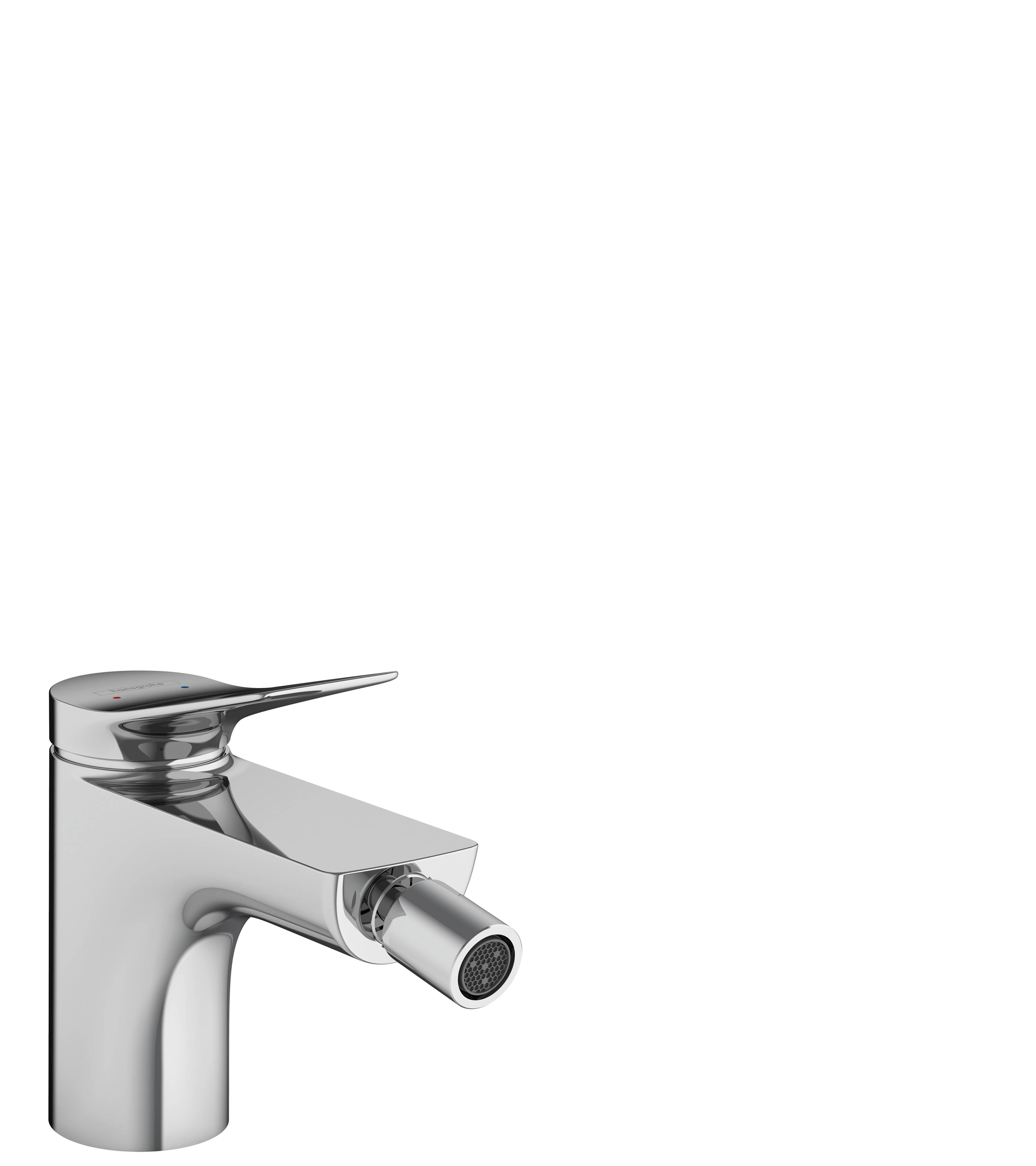 Hansgrohe Vivenis Einhebel-Bidetmischer mit Zugstangen-Ablaufgarnitur