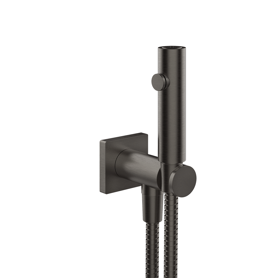 RILIEVO hygienic cut-off hand shower with wall connection elbow