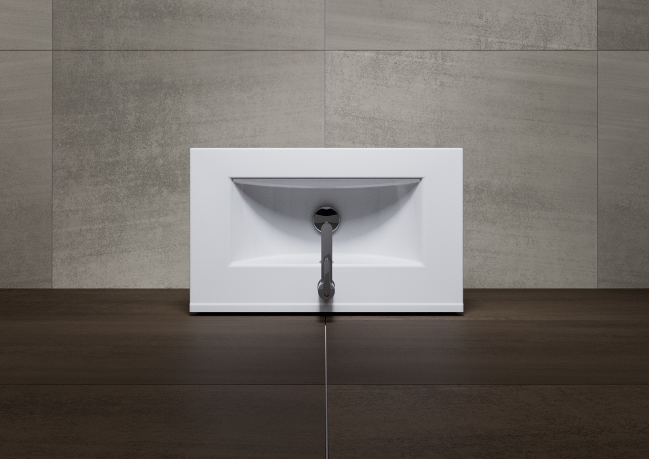 Porto Wave Waschtisch 60cm