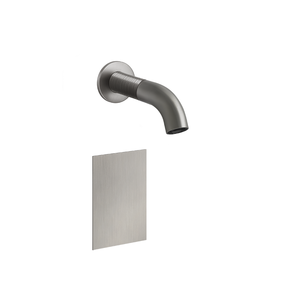 Gessi 316 Trame berührungsloser Waschtisch-Wand Auslauf, 146mm