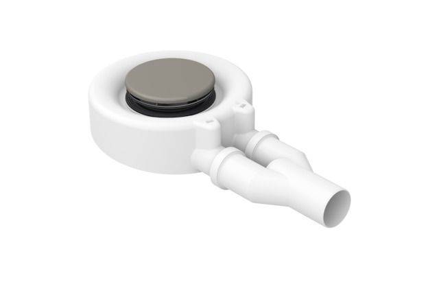 Ablaufgarnitur Scope mit Anti-Rutsch-Pro für glasierten Deckel