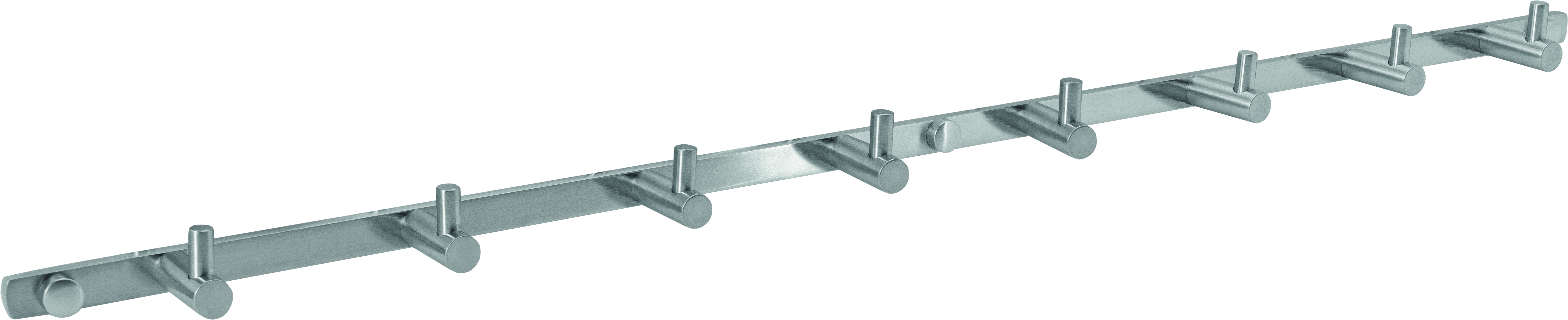 ASW Inox-Line Hakenleisten 8-teilig