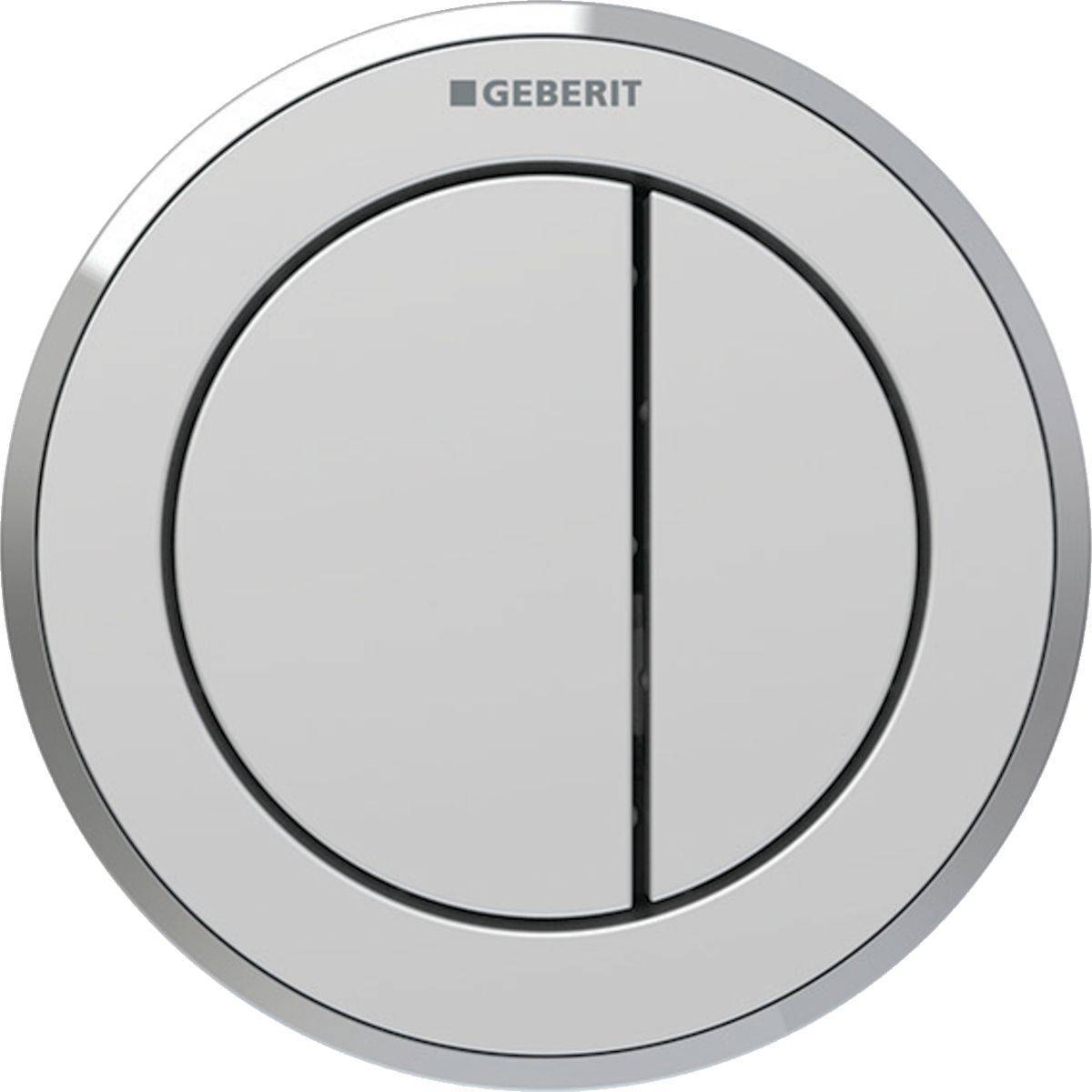 Fernbetätigung Typ 10, pneumatisch, für 2-Mengen Spülung, Möbeldrücker