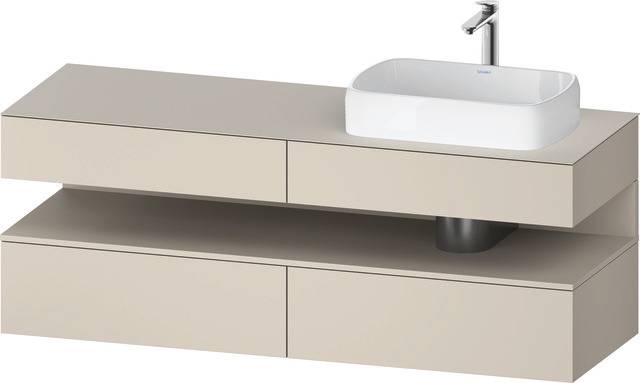 Duravit Collection One Konsolen- Waschtischunterbau 1600mm