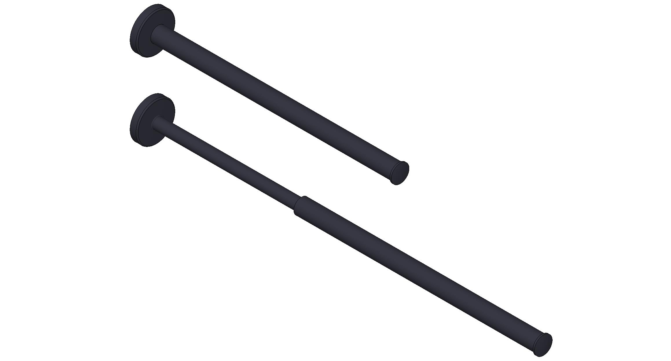 Handtuchhalter ausziehbar bis 510mm