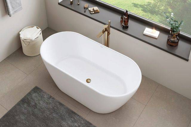 Push open Ventil für freistehende Badewanne