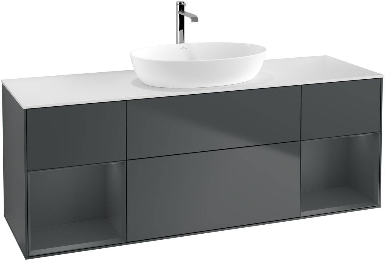 Villeroy & Boch Finion Waschtischunterschrank 1600 x 603 x 501mm, Abdeckplatte weiß matt