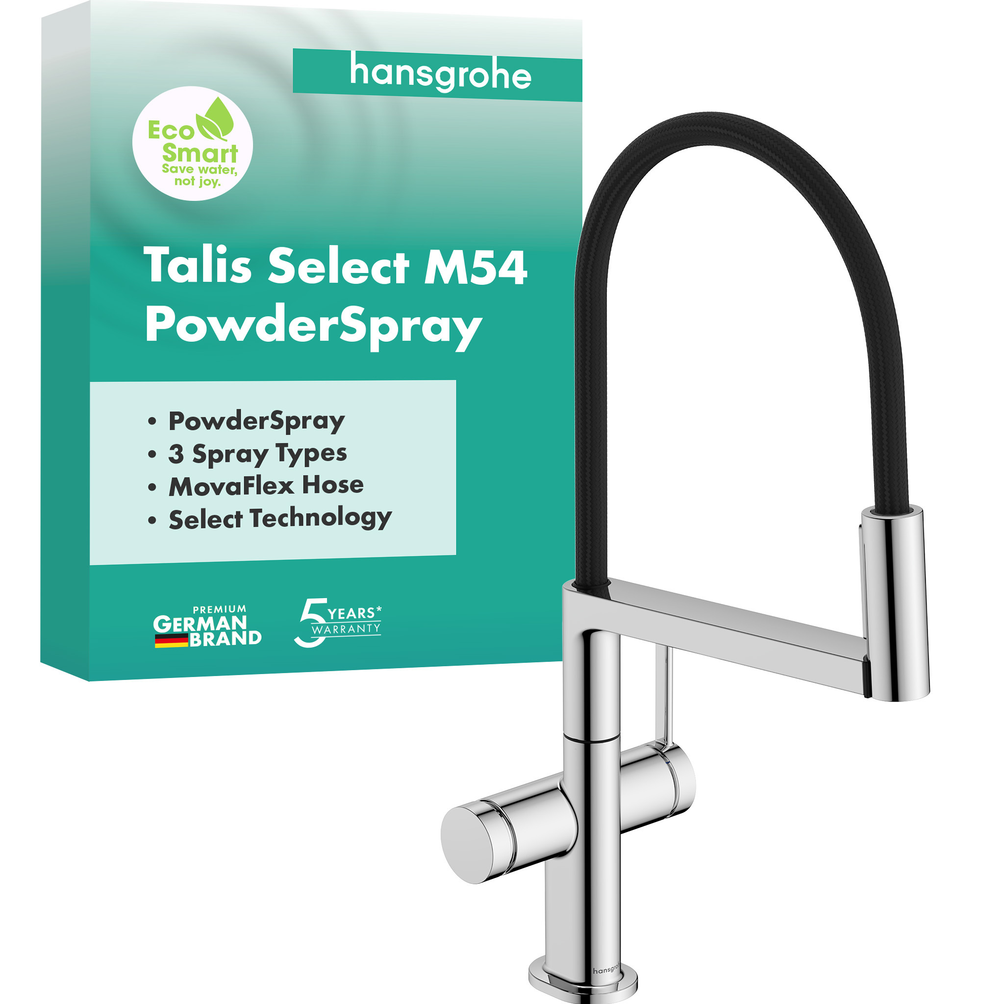 Talis Select M54 PowderSpray Einhebel-Küchenmischer