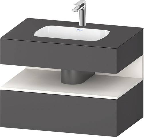Duravit Collection One Einbauwaschtisch mit Unterbau 800mm