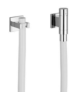 WATER TUBE Kneipp-Wandanschlussbogen mit Ventil, mit Schlauchhalterung