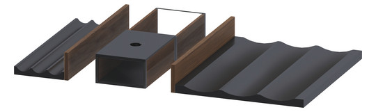 Einrichtungssystem Set 462x321x55mm