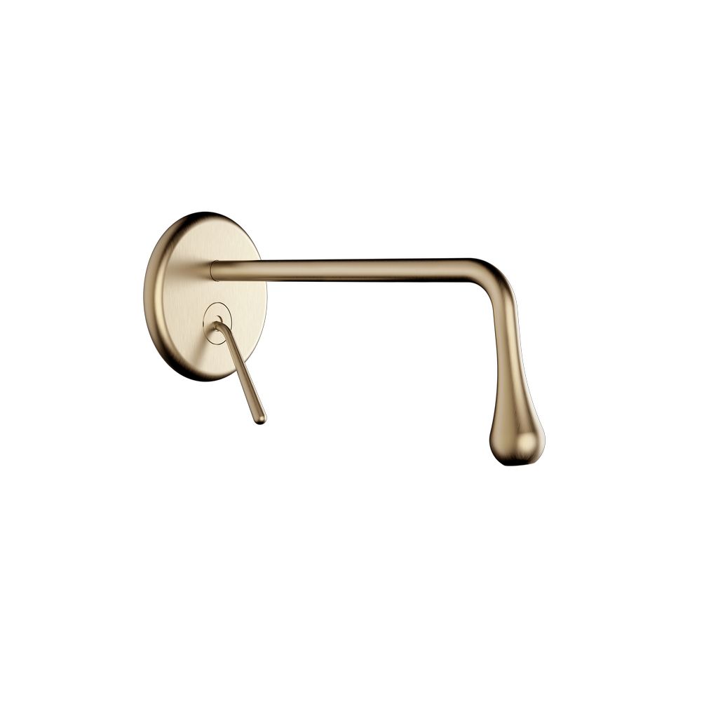 Gessi Goccia Unterputz-Einhebelmischer warm bronze gebürstet