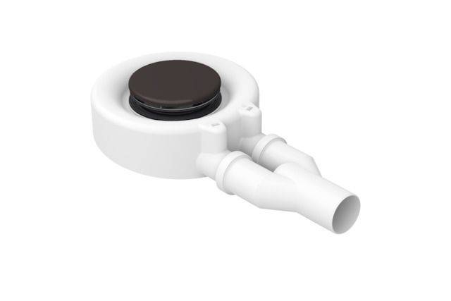 Ablaufgarnitur Scope mit Anti-Rutsch-Pro für glasierten Deckel