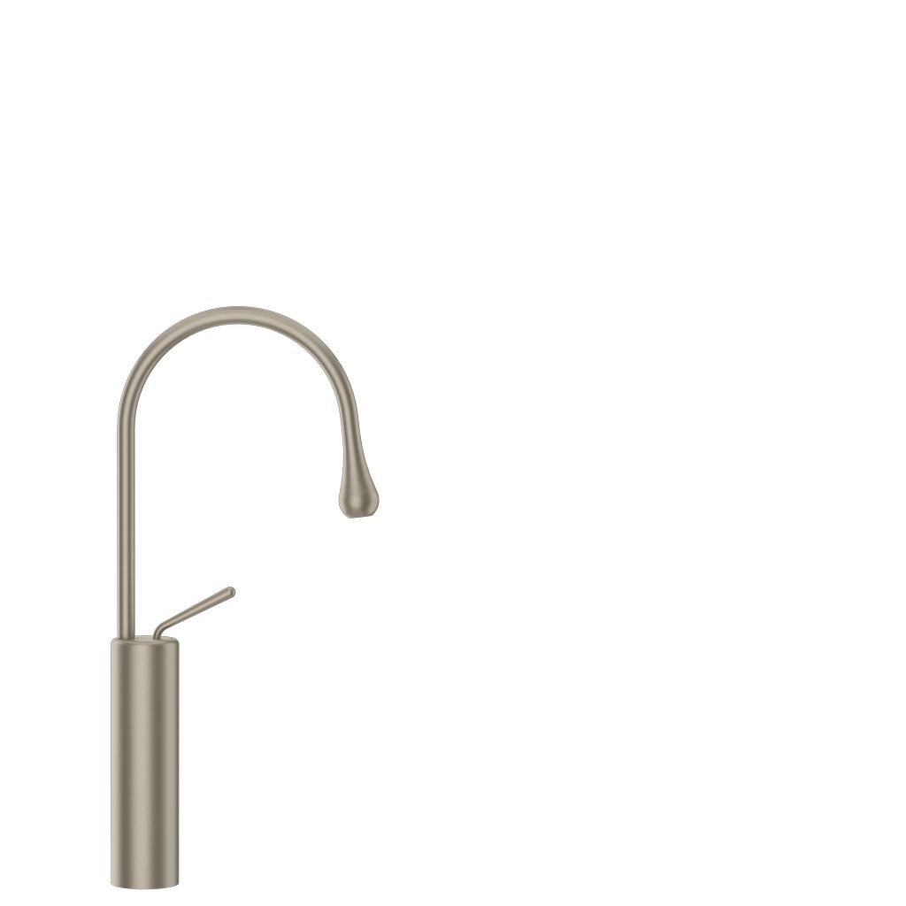 Gessi Goccia Waschtisch-Einhebelmischer Radius 90mm, Finox Optik