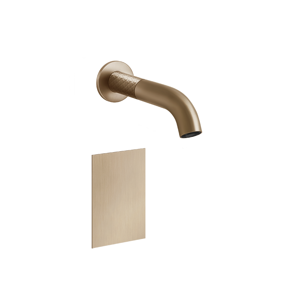 Gessi 316 Intreccio berührungsloser Waschtisch-Wand Auslauf, 200mm