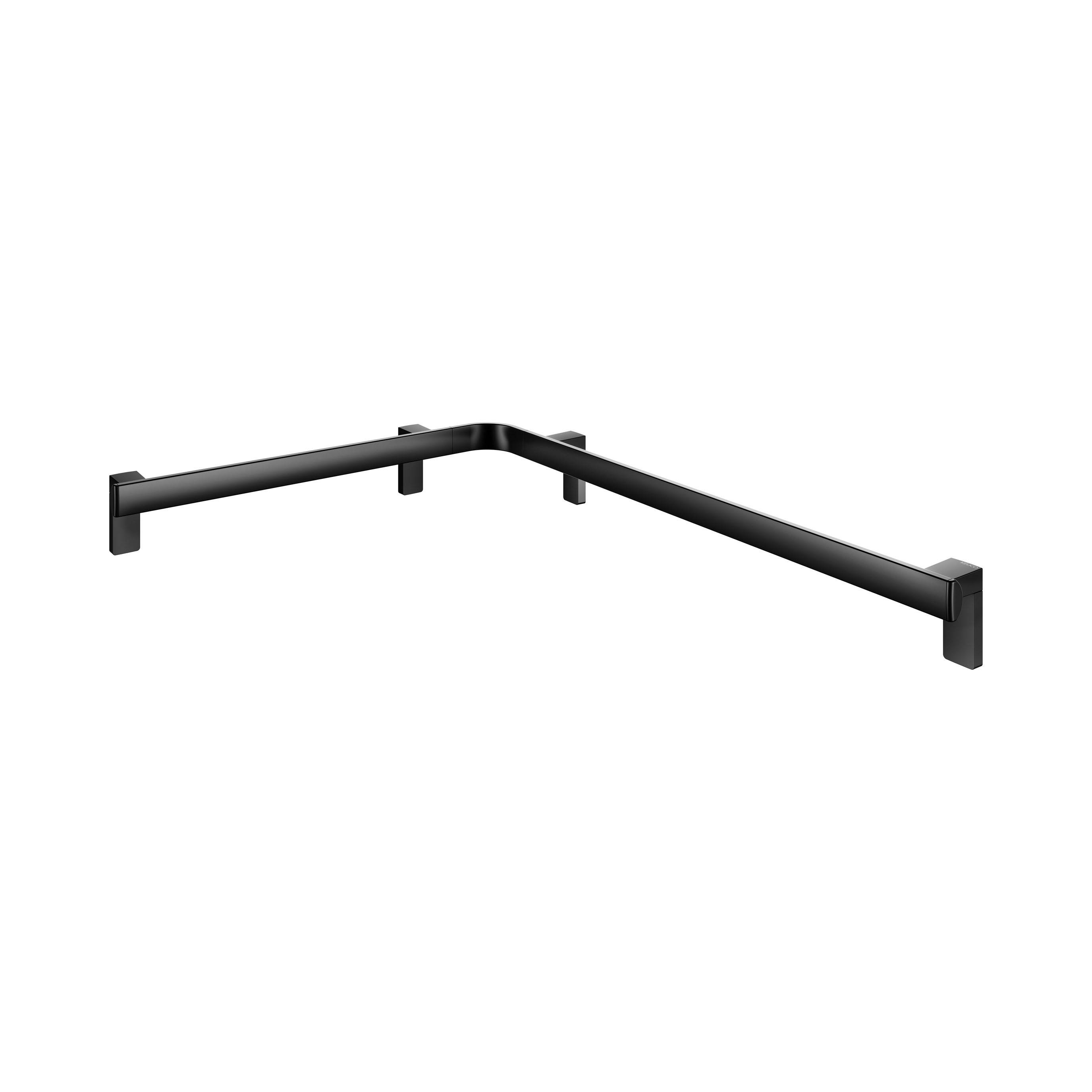 AXESS Eck-Dusch-/Wannenhandlauf aus Metall 65 x 85cm