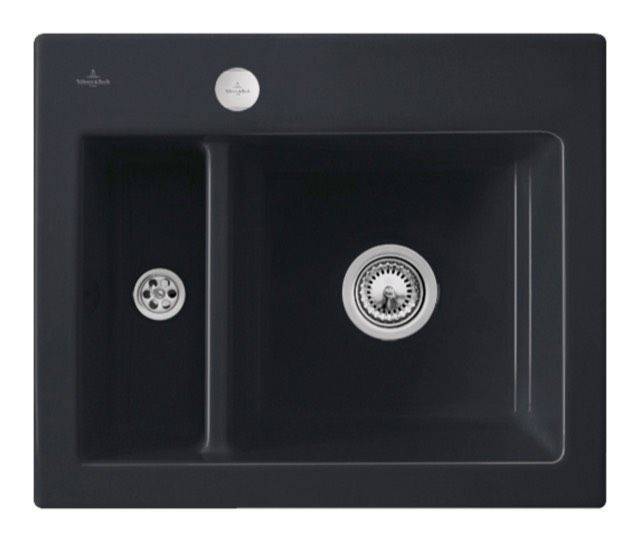 Villeroy & Boch Subway 60 XM Flat Küchenspüle, mit Ablaufgarnitur mit Excenterbetätigung