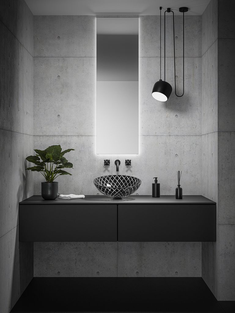 Glassdesign XENI Aufsatzwaschtisch