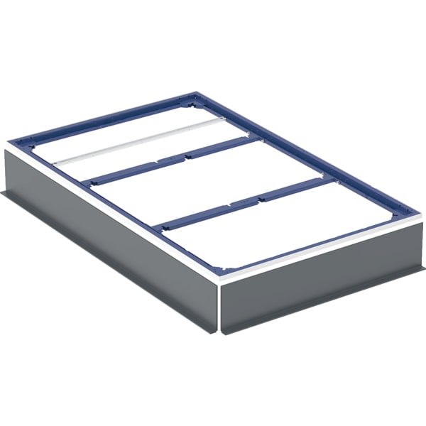 Geberit Duofix Installationsrahmen, 160x100cm für zehn Füße
