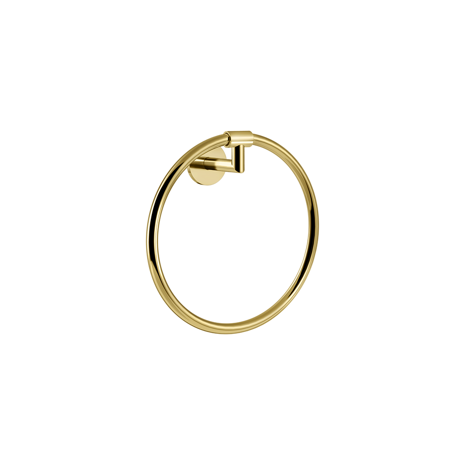Gessi TONDO Badetuchhalter ringform Gold
