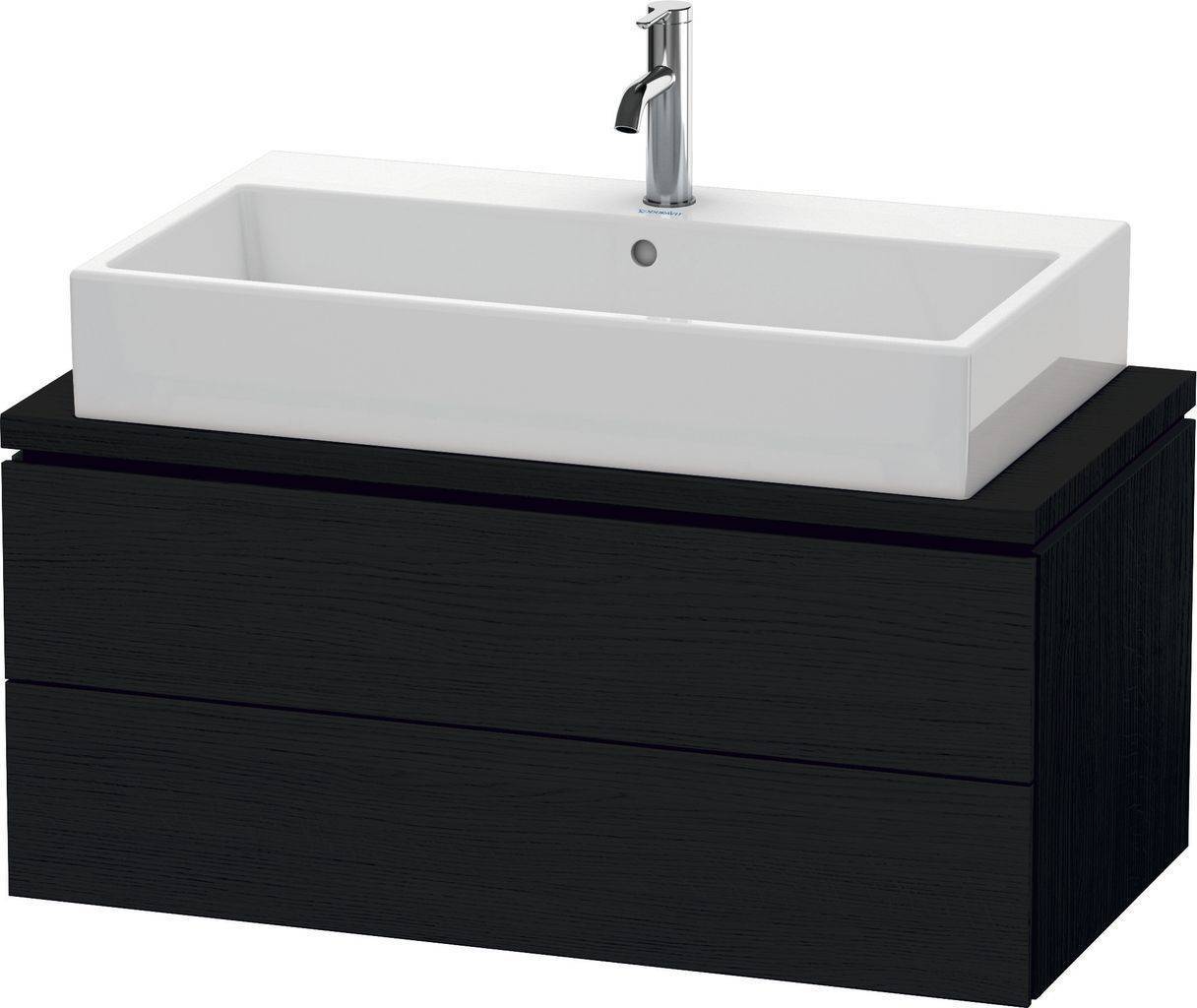 Duravit L-cube Waschtischunterbau für Konsole Compact LC 5808, 2 Schubkästen, 920 x 477mm