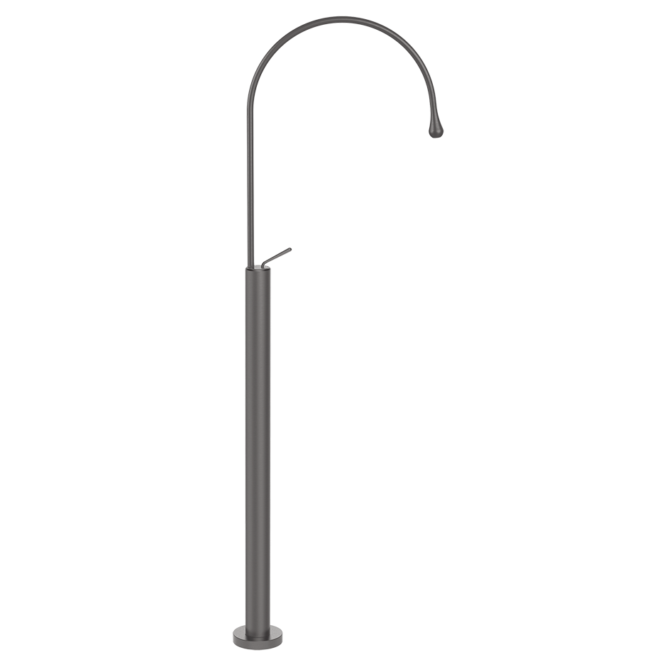 Gessi Goccia freistehende Waschtischarmatur mit 387mm Ausladung