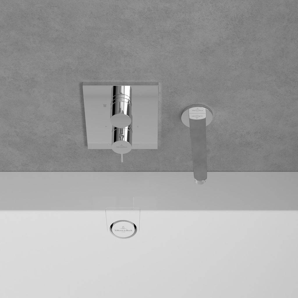 Conum Unterputz Thermostat mit Einwege-Mengenregulierung